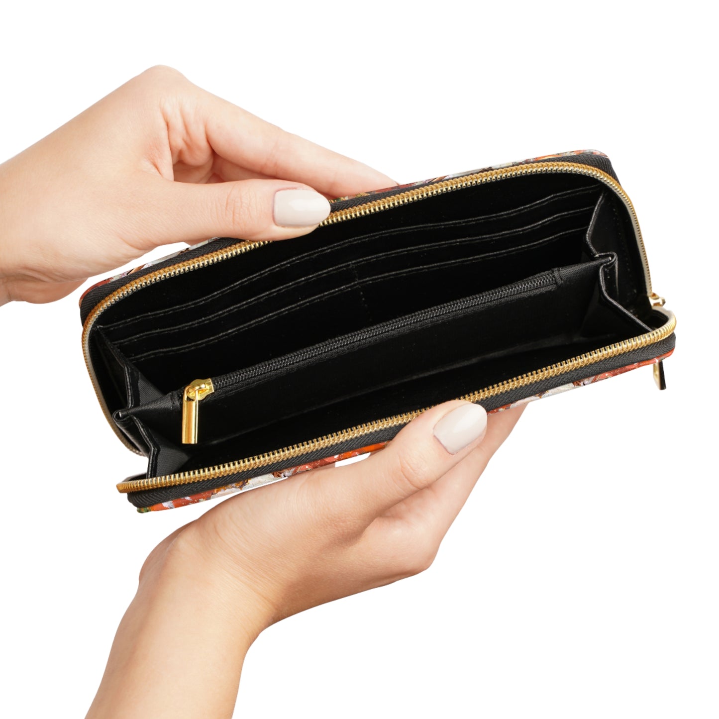 Cider Zipper Wallet
