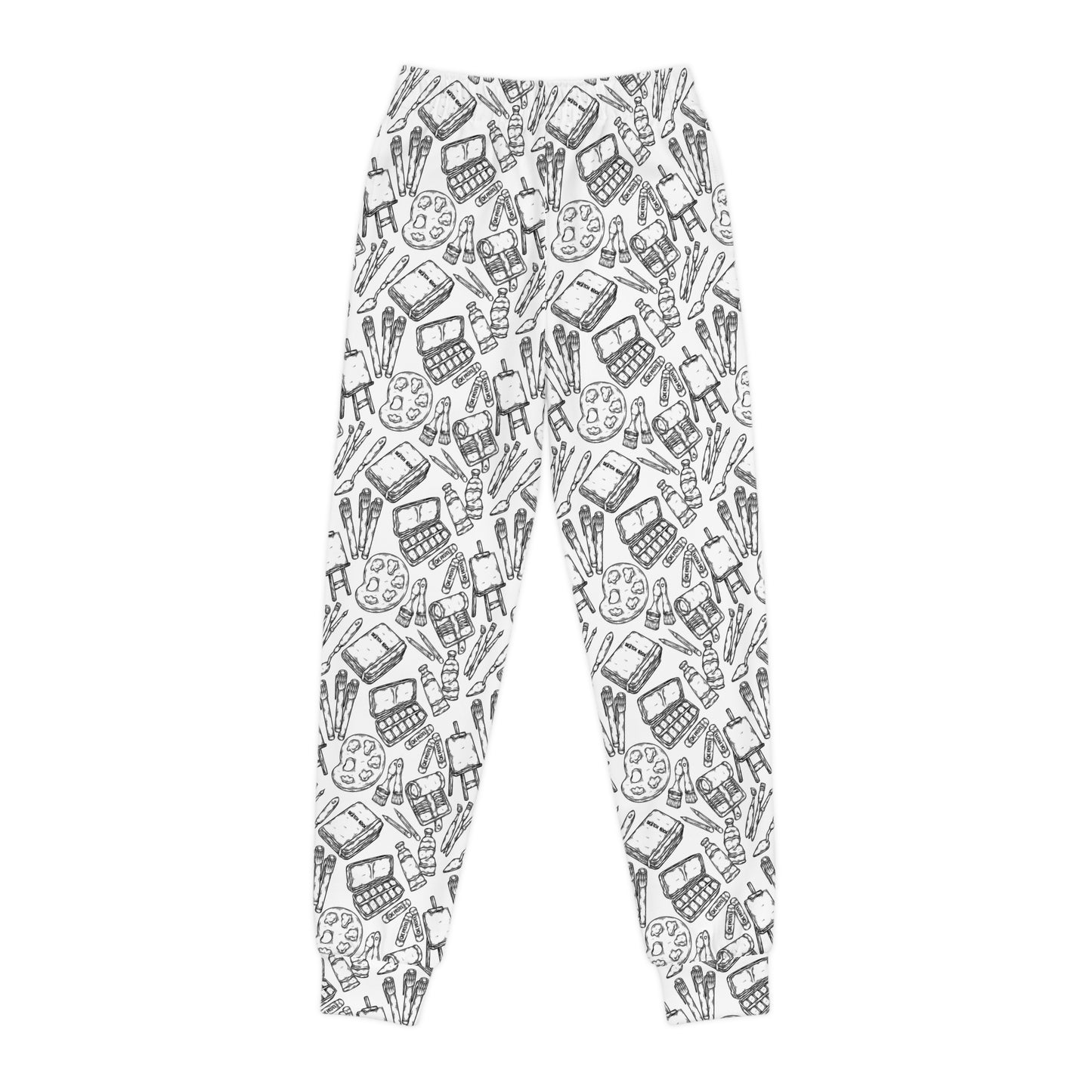 Artist Life Color-Me-In Youth Joggers with Fabric Markers