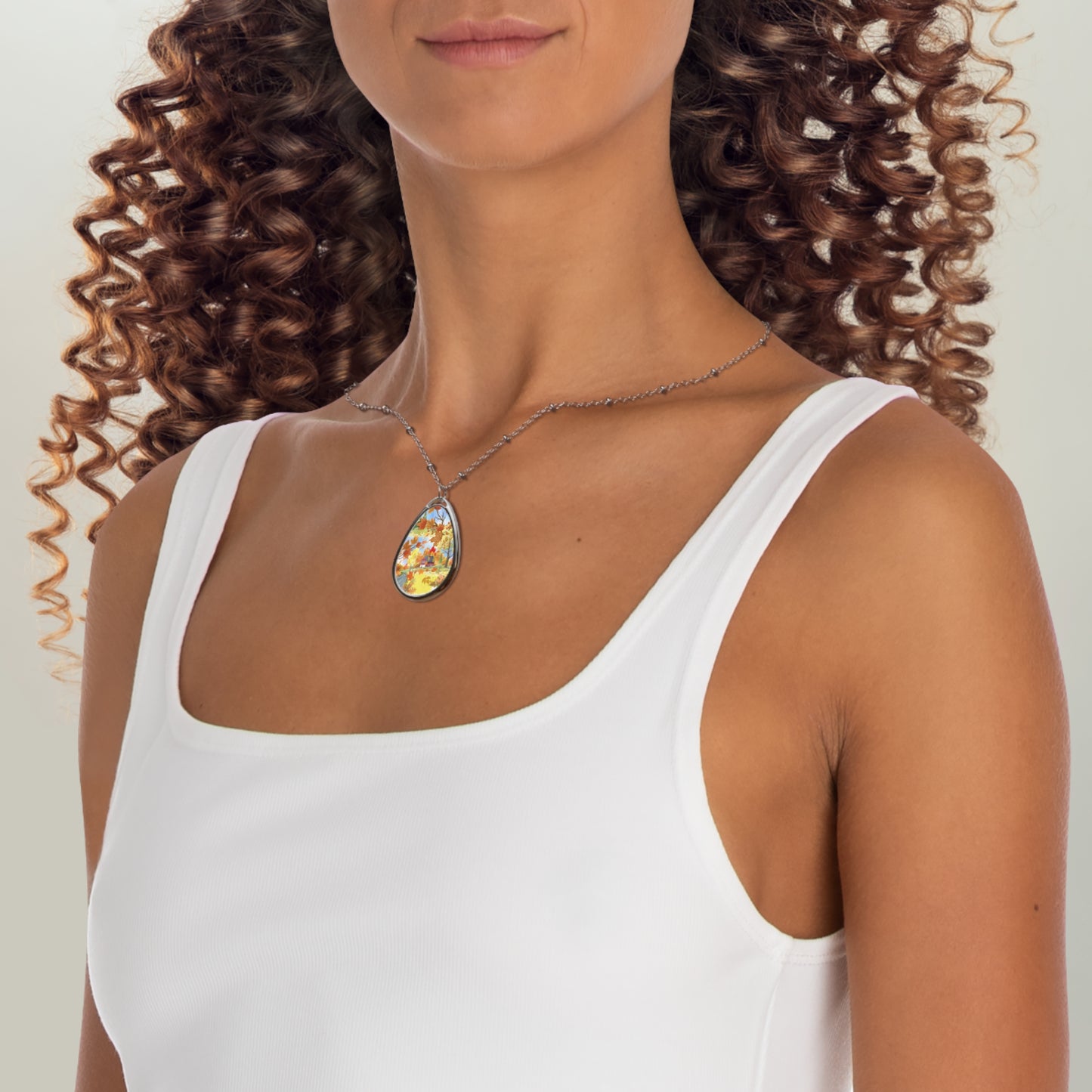 Kancamagus in Autumn Necklace