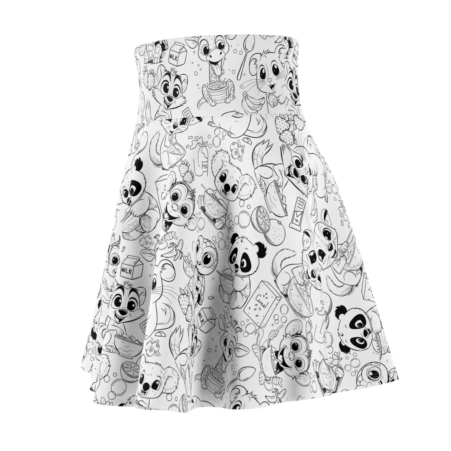 Breakfast of Coloring Champions Color-Me-In Skirt