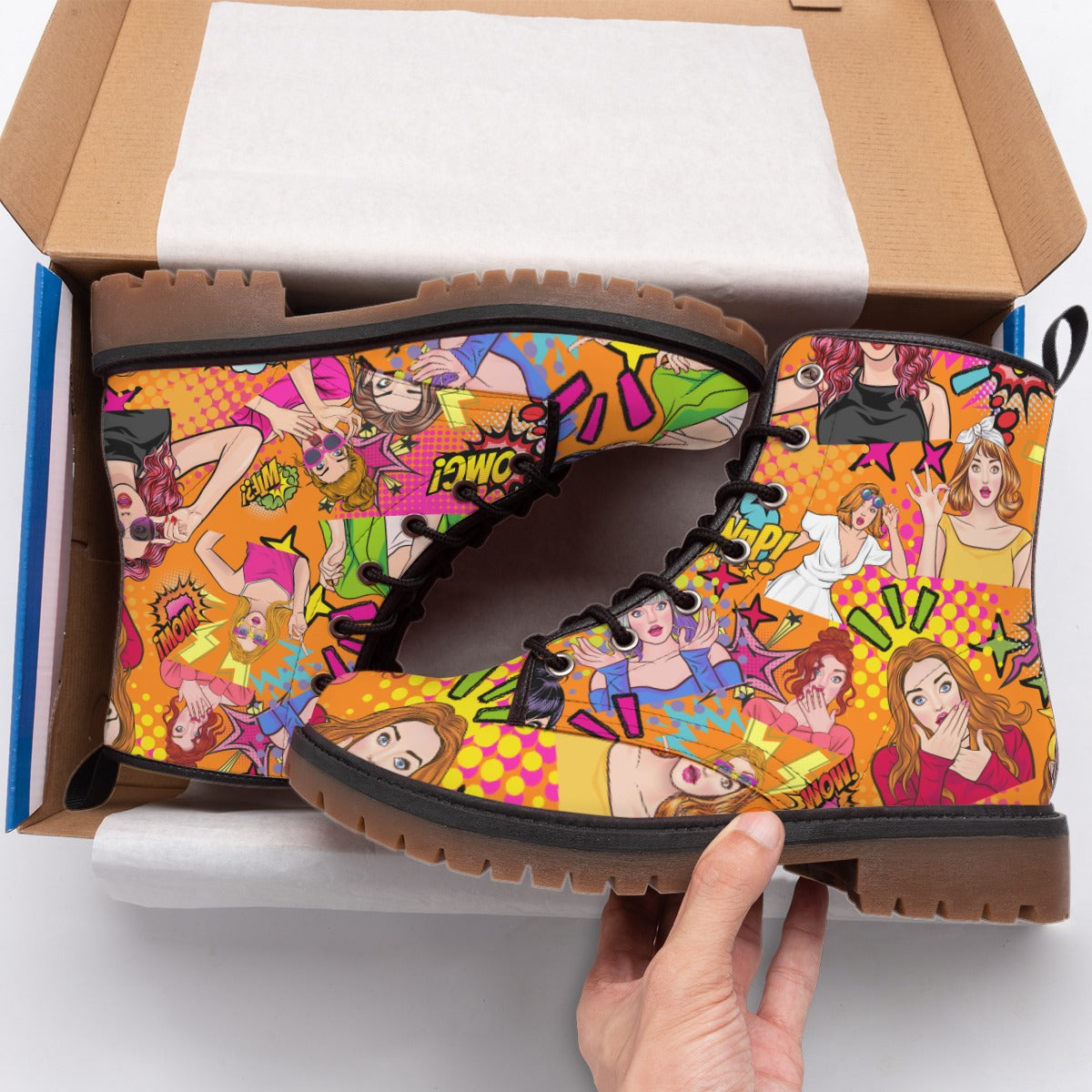 That's Shocking Women's Martin Short Boots