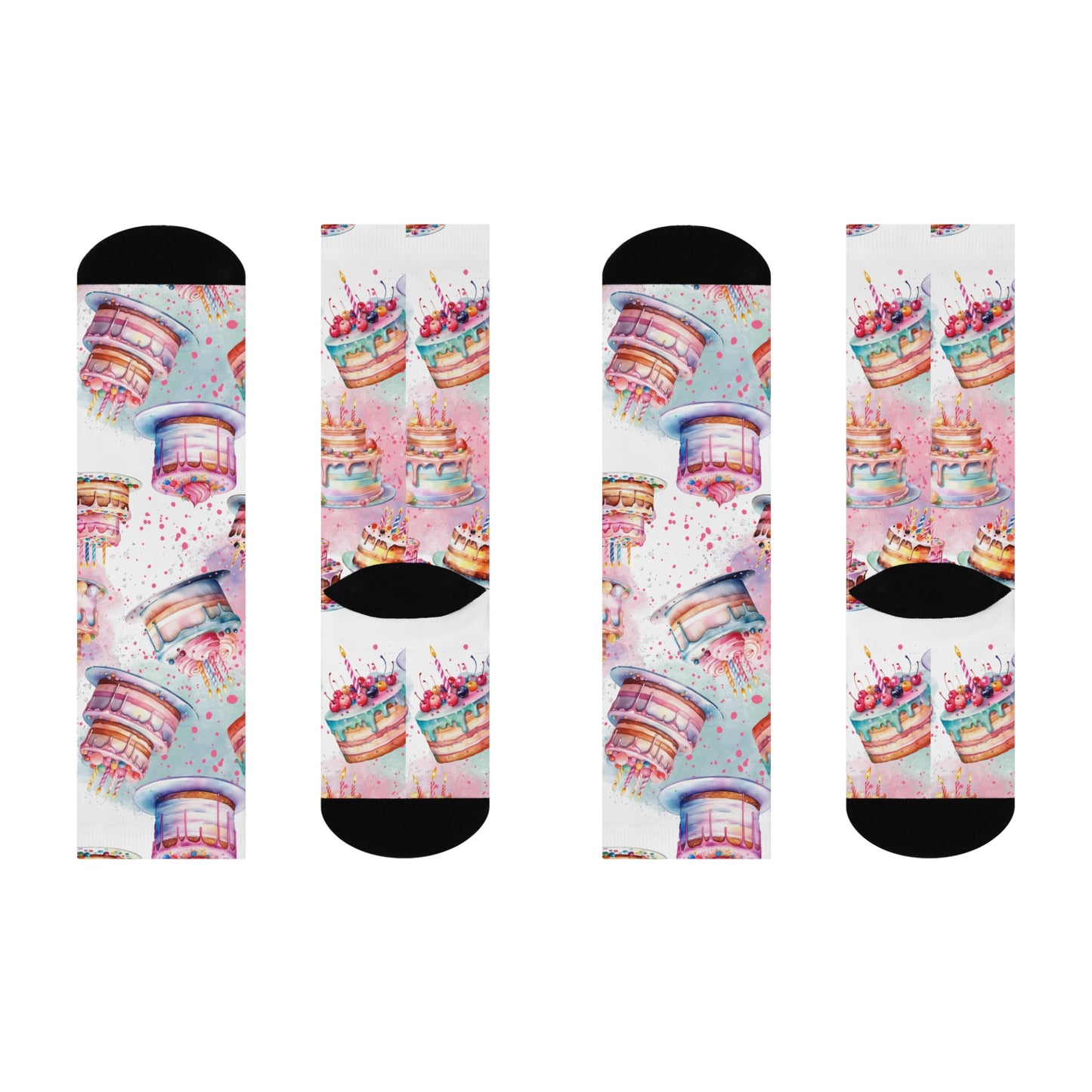 Birthday Cake Socks