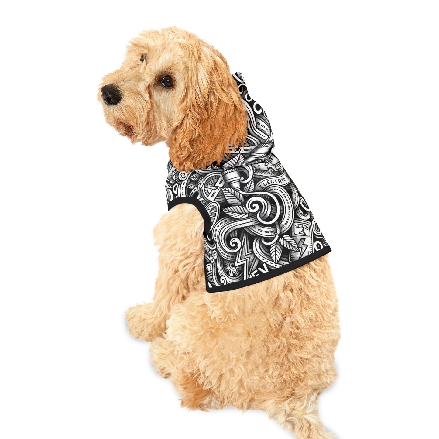 Electric EV Maze Pet Hoodie