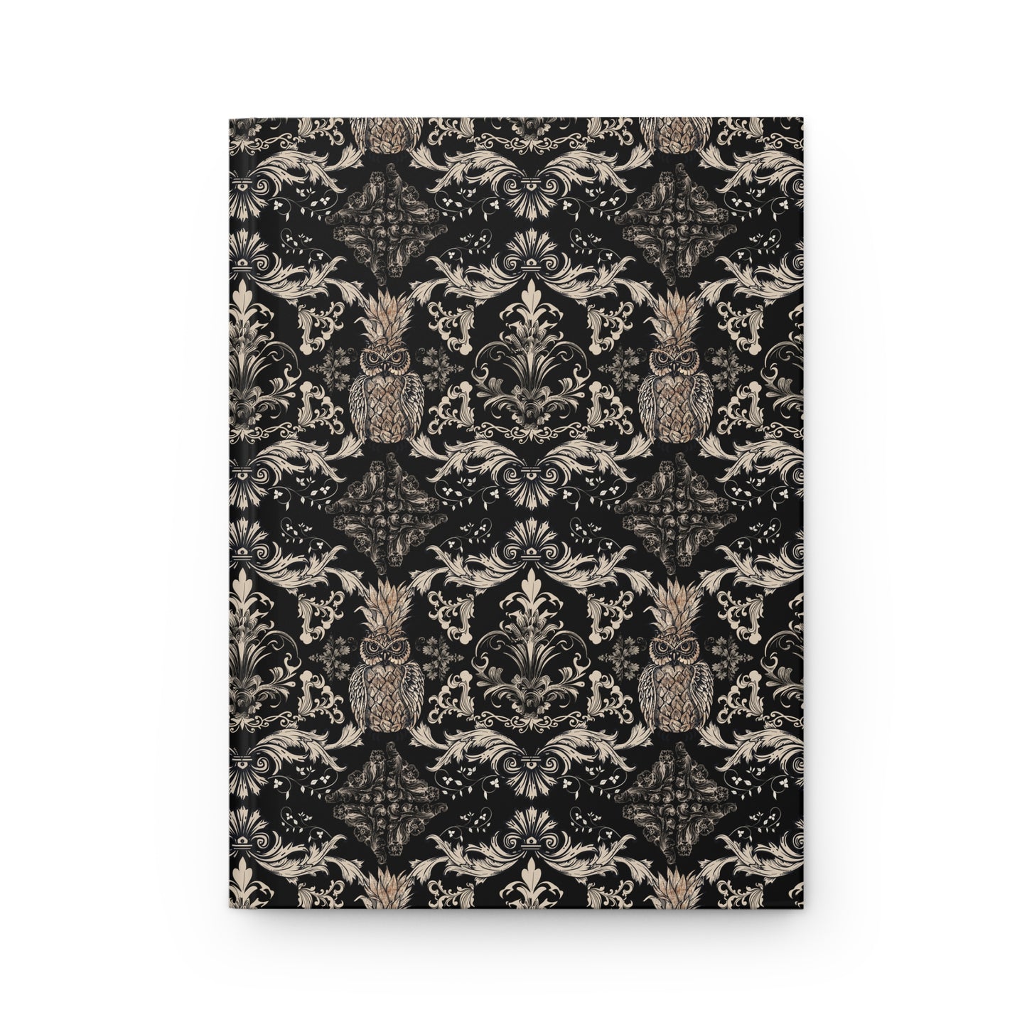 Owl Pineapple Hardcover Sketch Journal