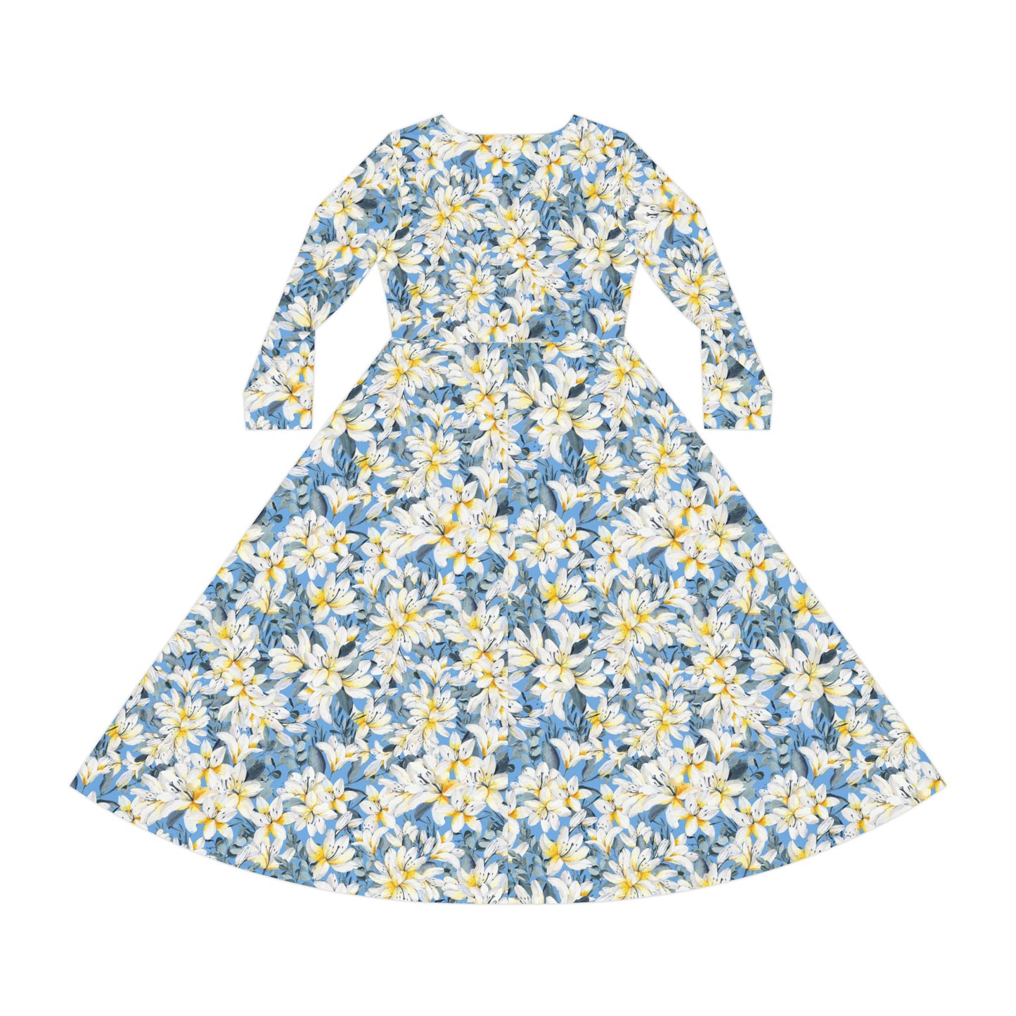 Spring Solstice Women's Long Sleeve Dress