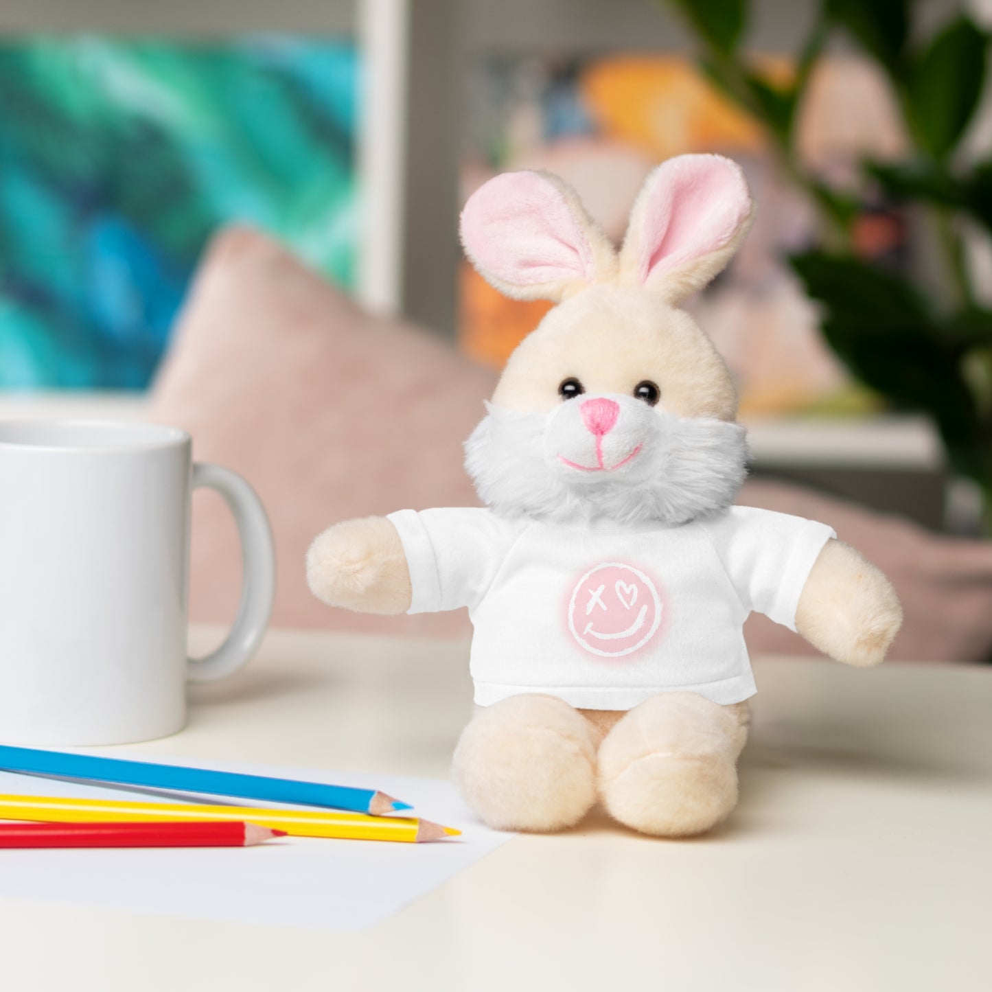 Roc House Hearts Stuffed Animal