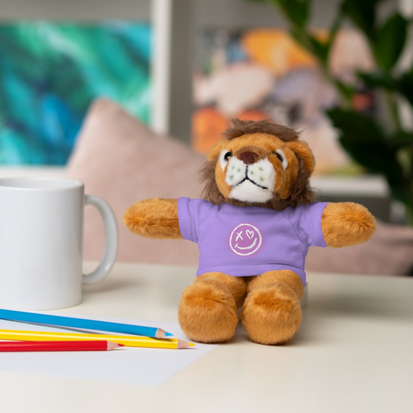 Roc House Hearts Stuffed Animal