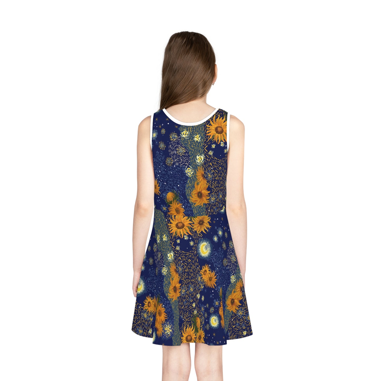 Vinnie’s Brush Girls' Sleeveless Sundress