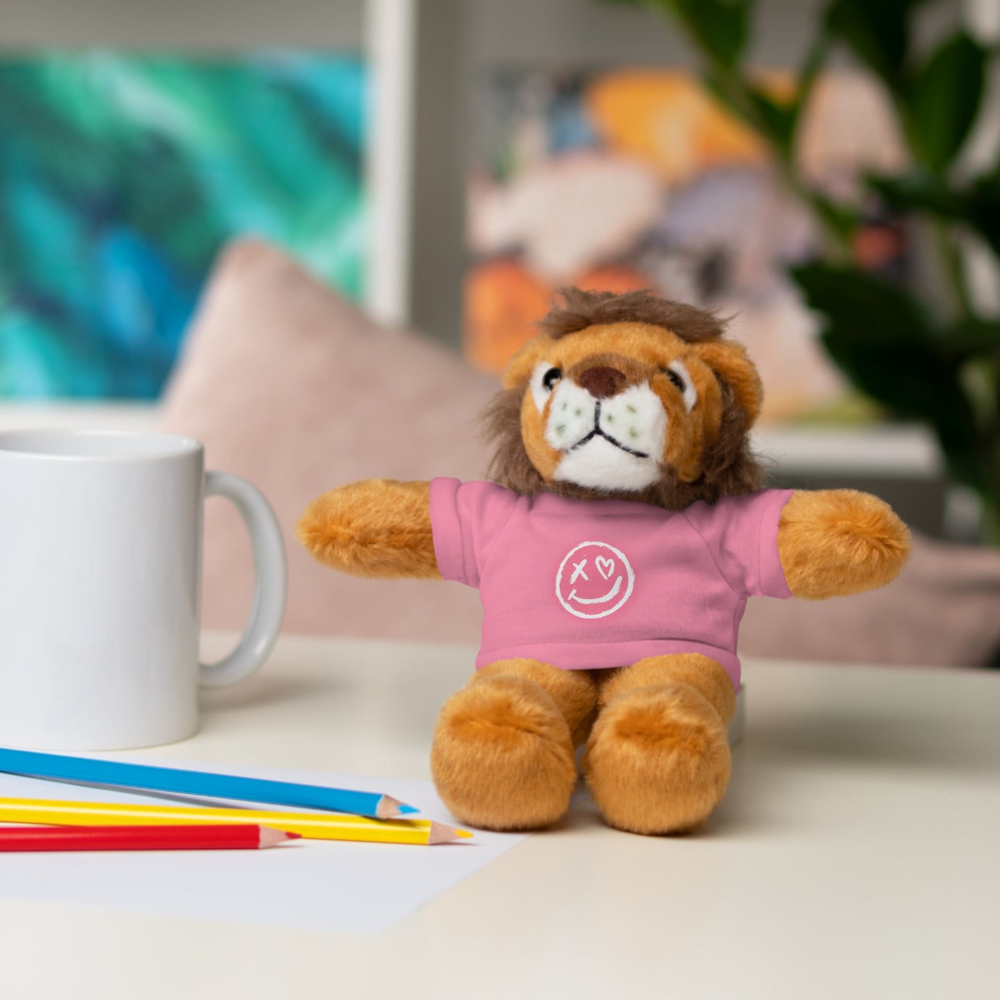 Roc House Hearts Stuffed Animal
