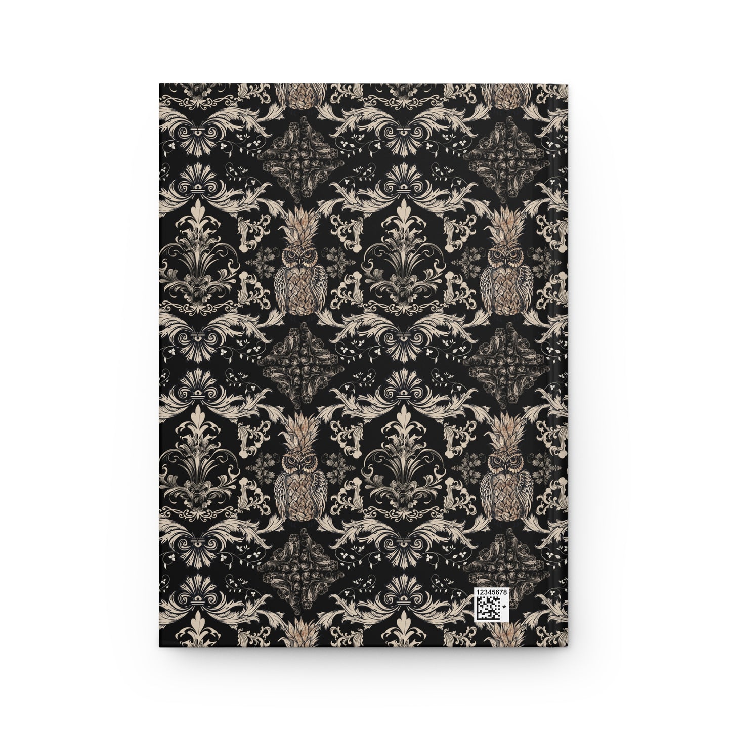 Owl Pineapple Hardcover Sketch Journal
