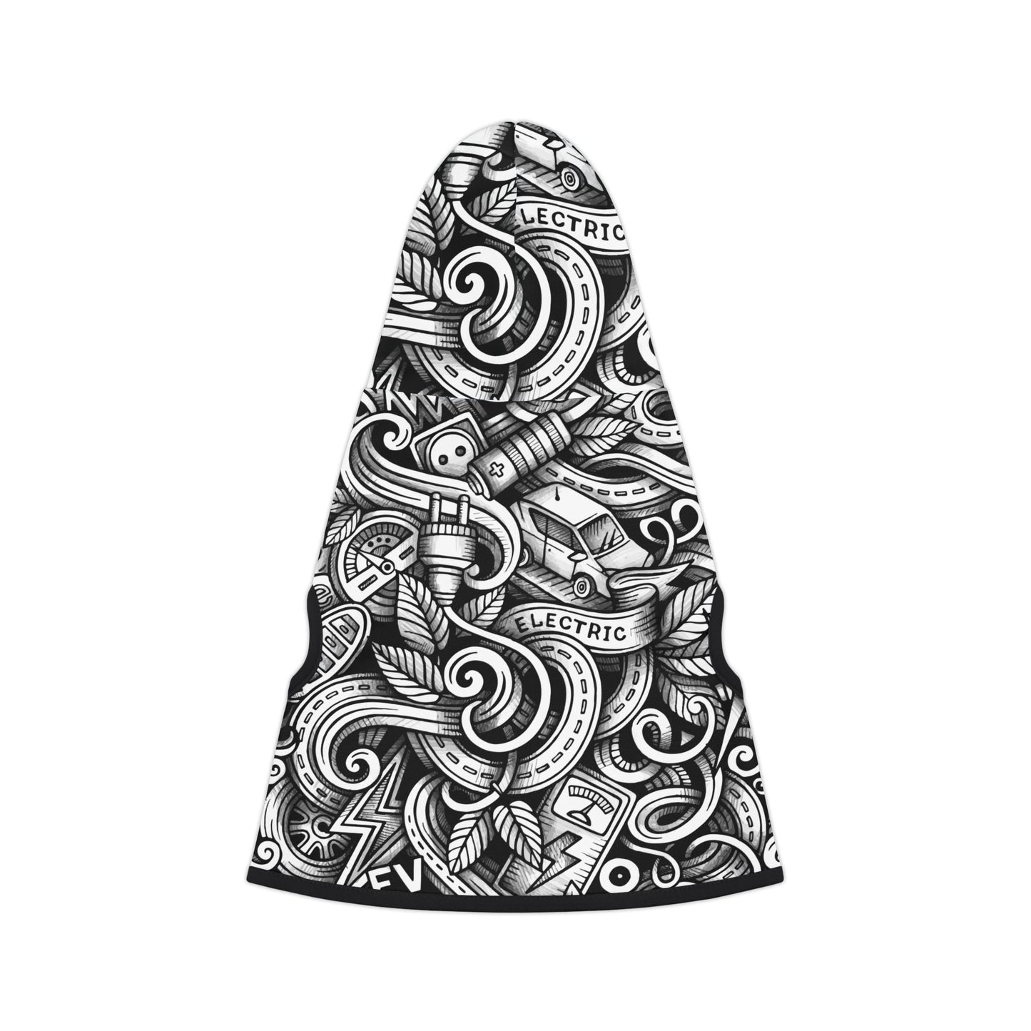 Electric EV Maze Pet Hoodie