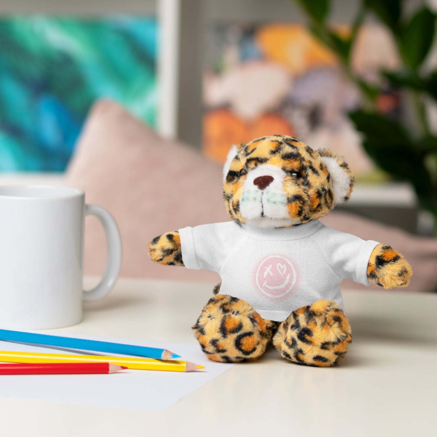 Roc House Hearts Stuffed Animal