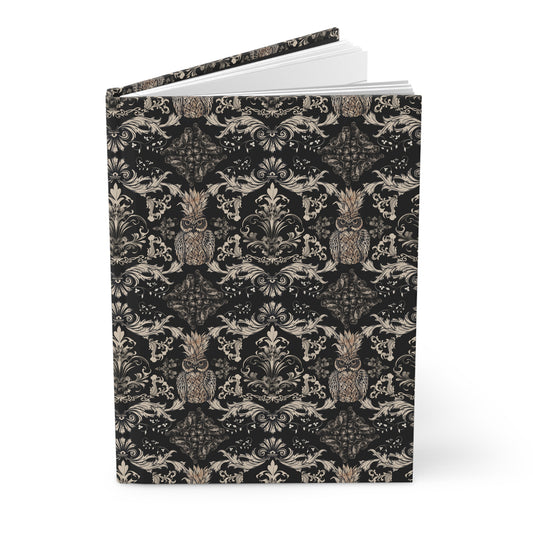 Owl Pineapple Hardcover Sketch Journal