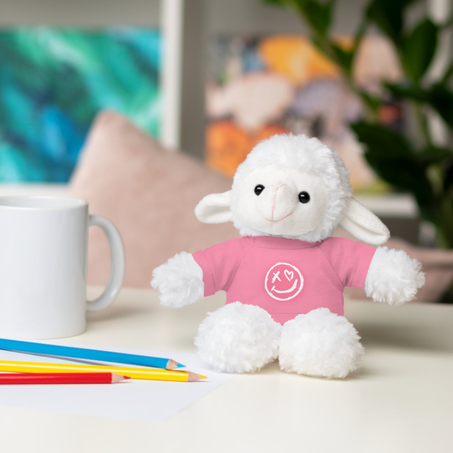 Roc House Hearts Stuffed Animal