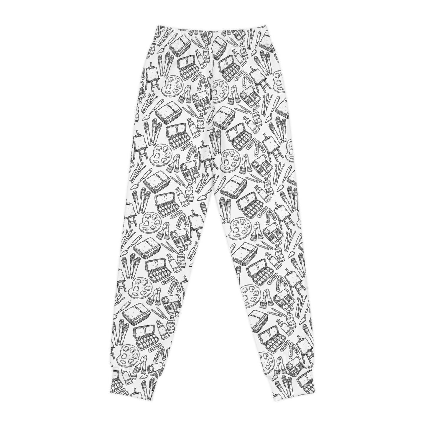 Artist Life Color-Me-In Youth Joggers with Fabric Markers