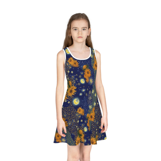 Vinnie’s Brush Girls' Sleeveless Sundress