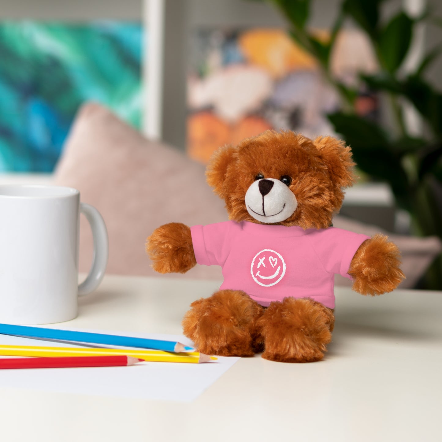 Roc House Hearts Stuffed Animal
