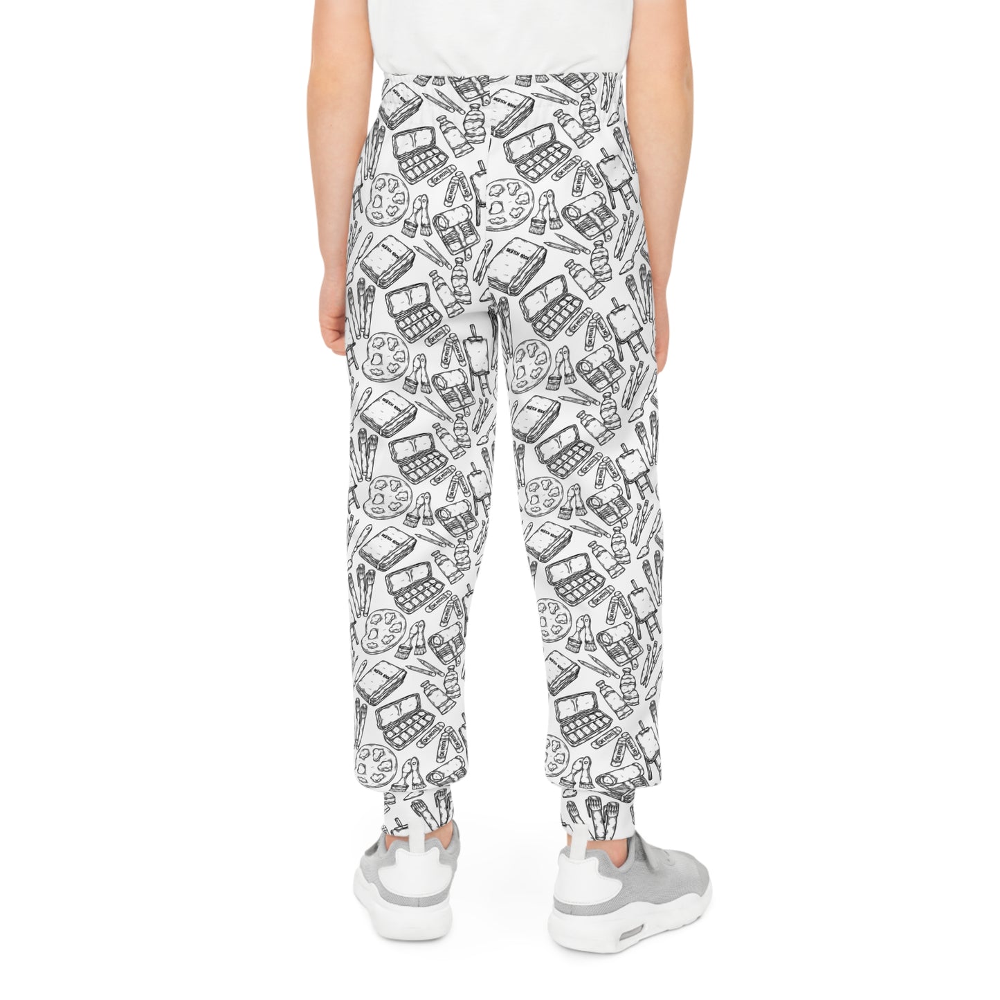 Artist Life Color-Me-In Youth Joggers with Fabric Markers