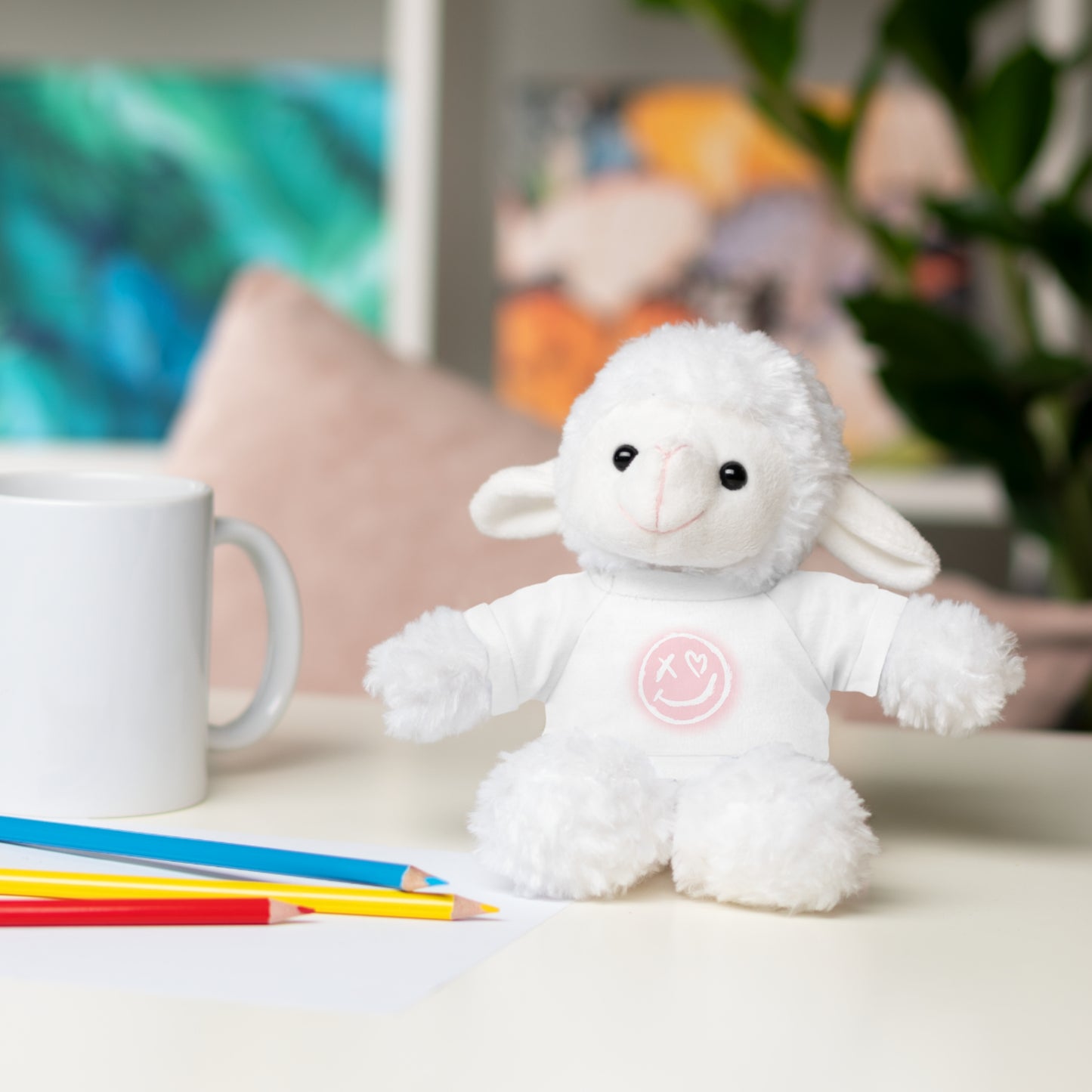Roc House Hearts Stuffed Animal