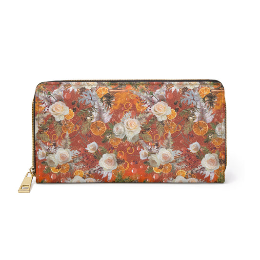 Cider Zipper Wallet