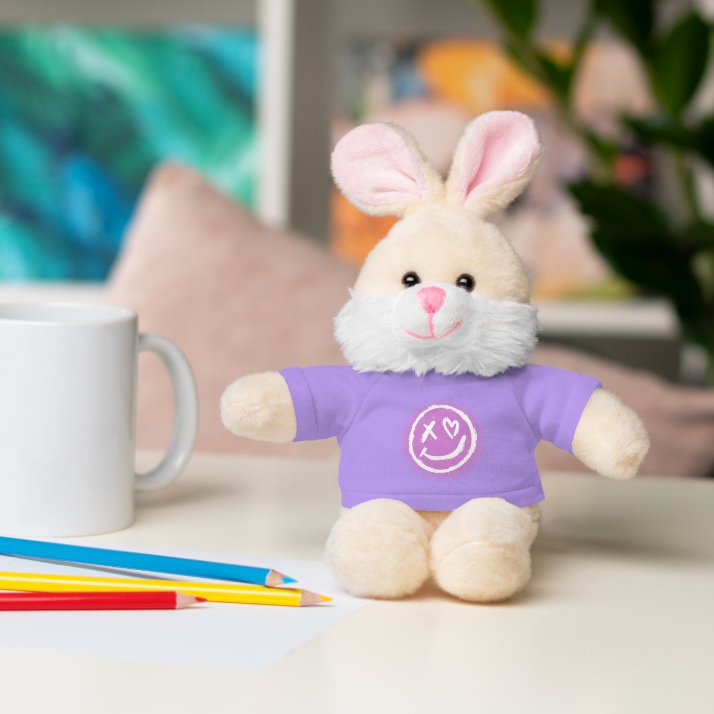 Roc House Hearts Stuffed Animal