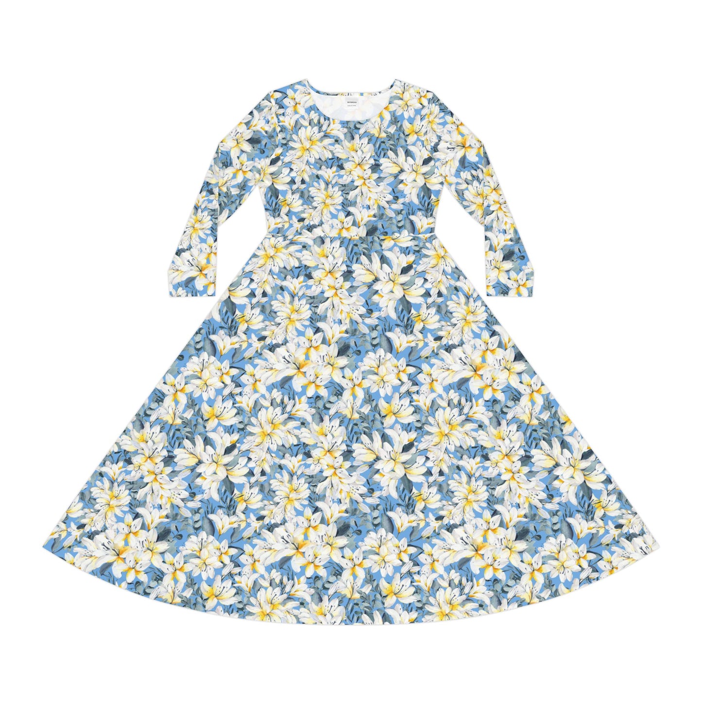 Spring Solstice Women's Long Sleeve Dress