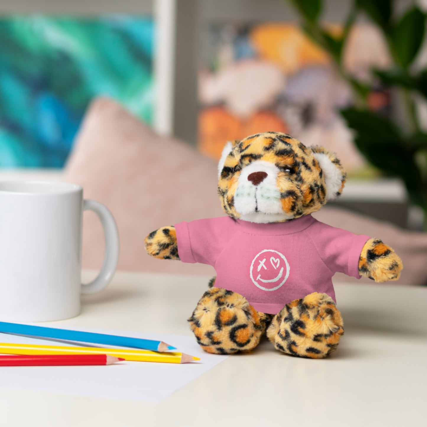 Roc House Hearts Stuffed Animal