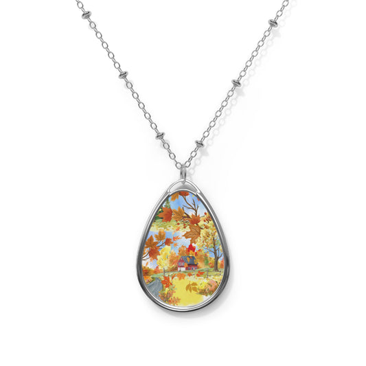 Kancamagus in Autumn Necklace