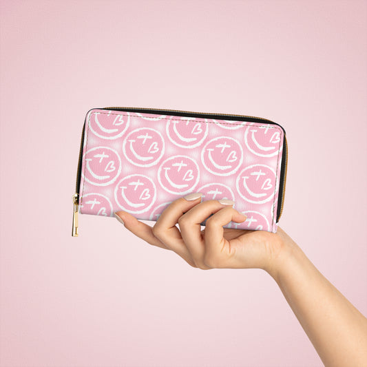Roc House Hearts Zipper Wallet