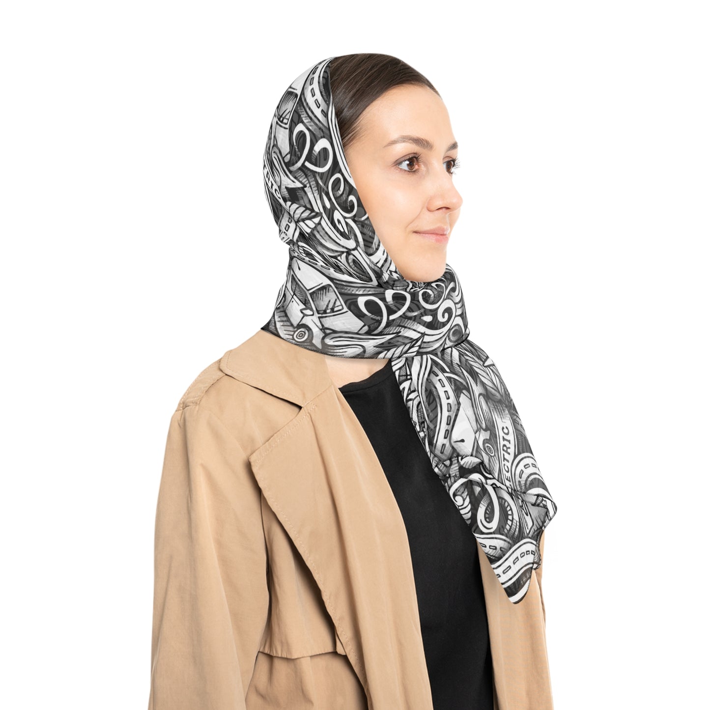 Electric EV Maze Scarf