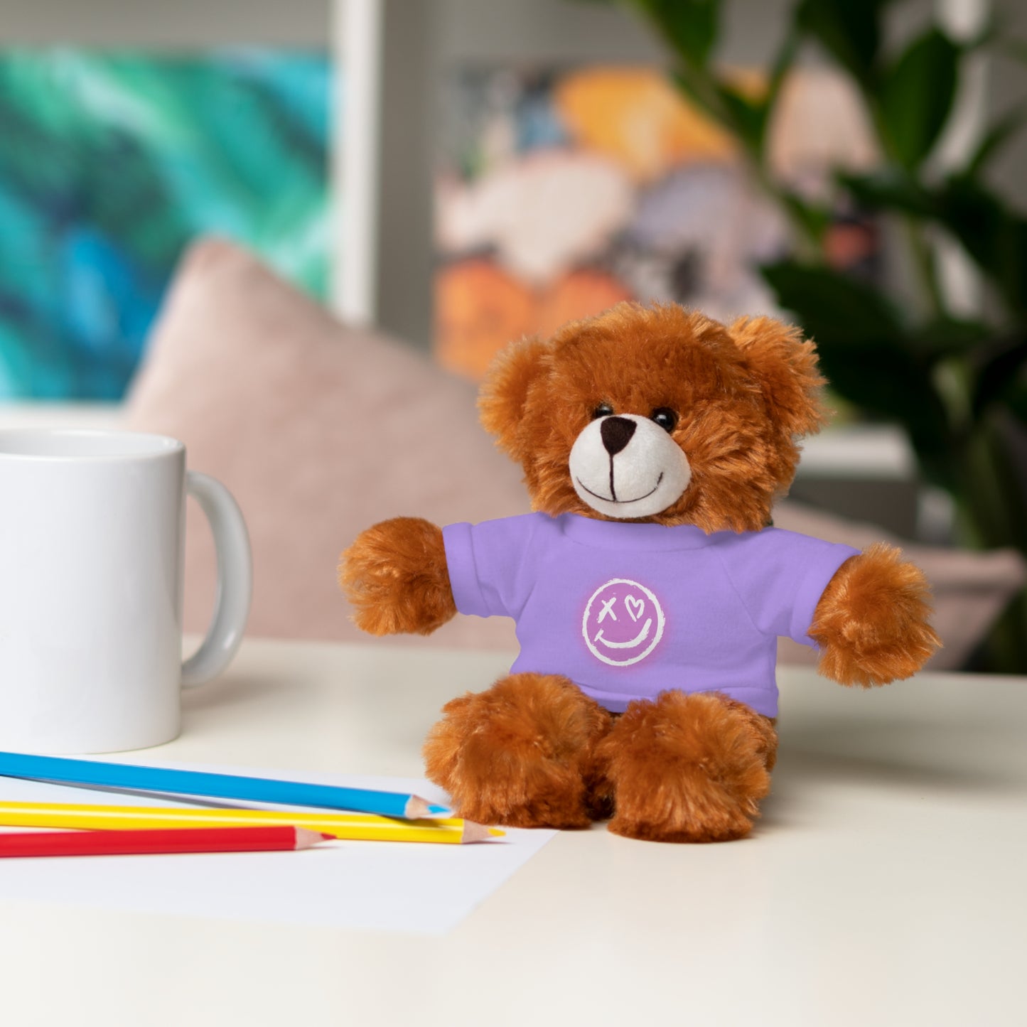 Roc House Hearts Stuffed Animal