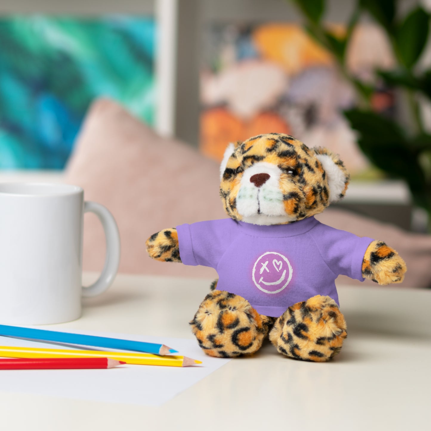 Roc House Hearts Stuffed Animal