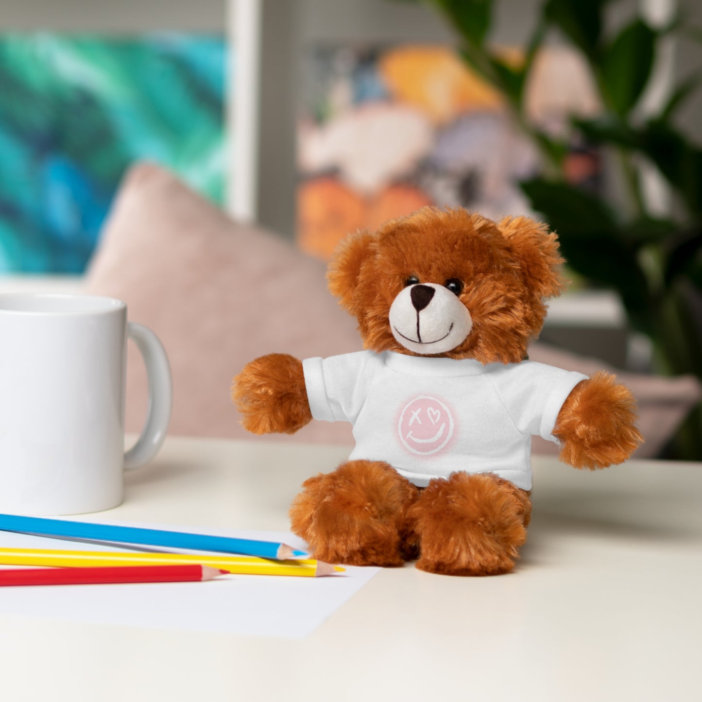 Roc House Hearts Stuffed Animal