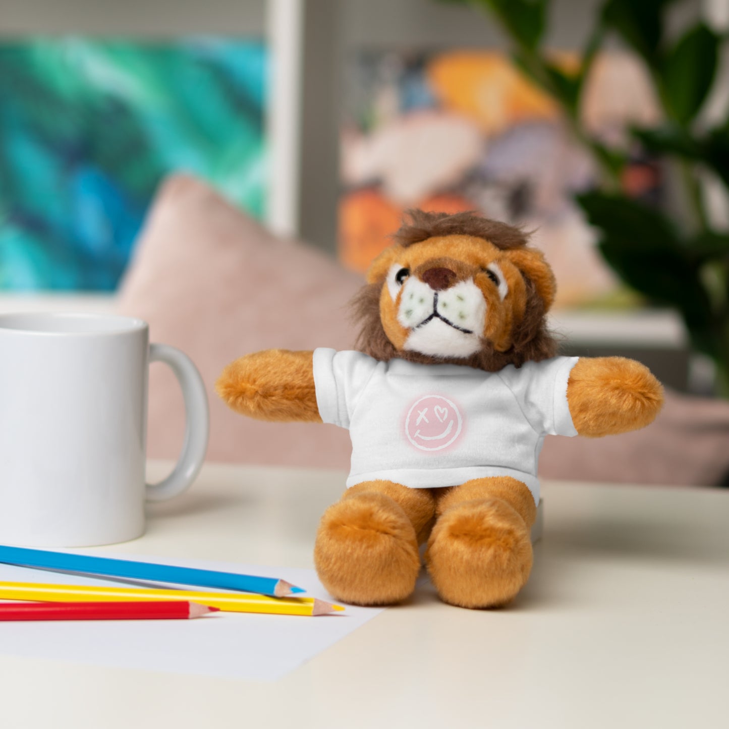 Roc House Hearts Stuffed Animal