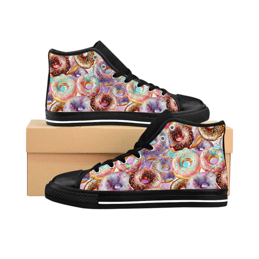 Donut Addiction Women's Classic Sneakers