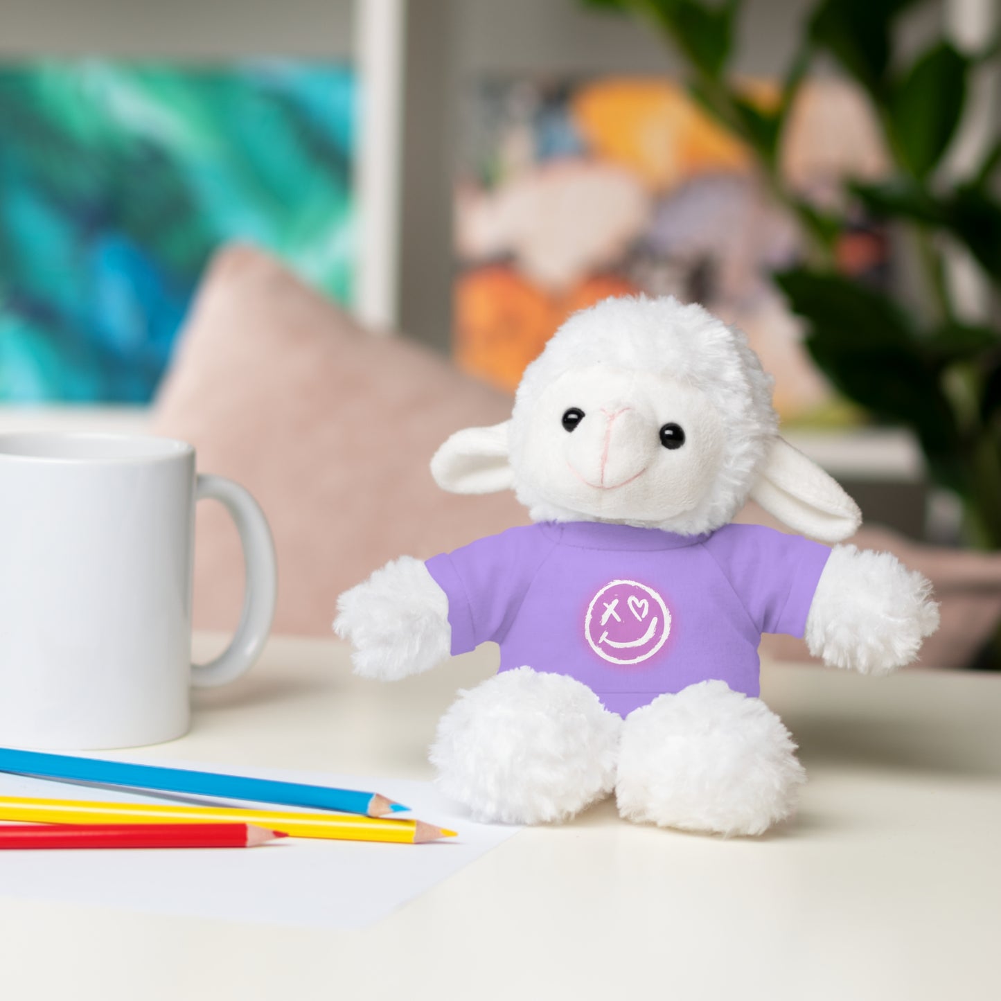 Roc House Hearts Stuffed Animal
