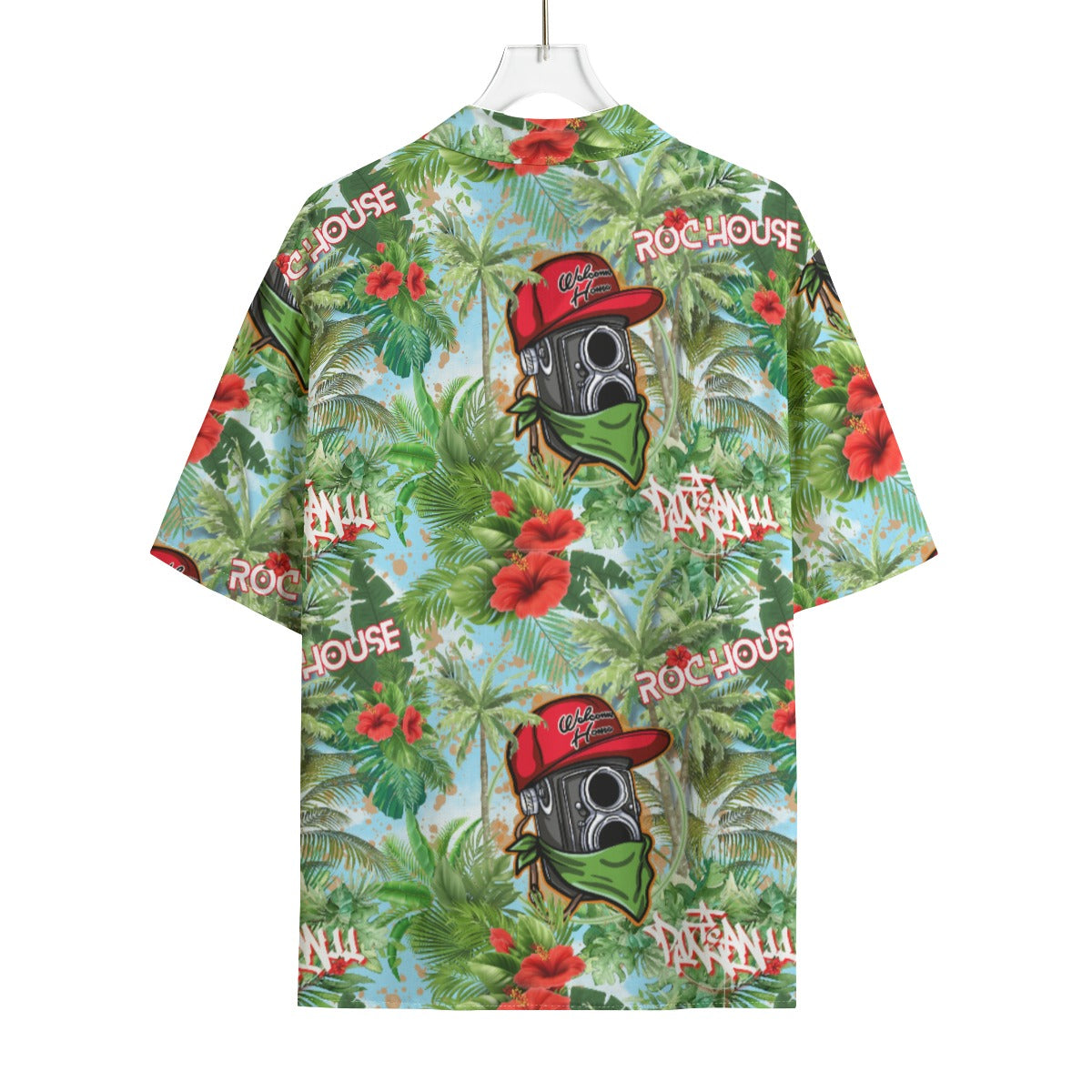 Roc House Island Men's Hawaiian Rayon Shirt
