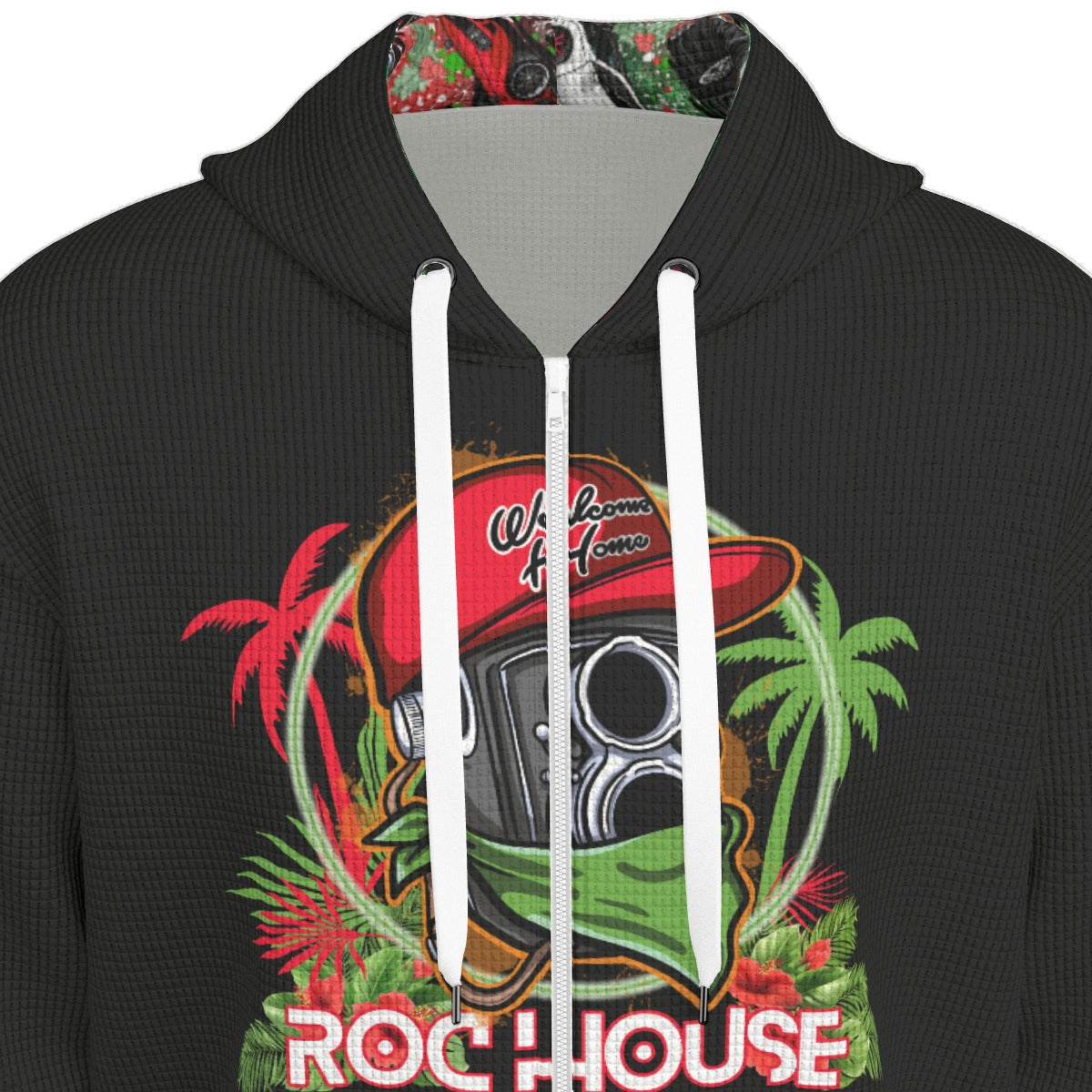 Roc House Holiday Zip Hooded Sweatshirt