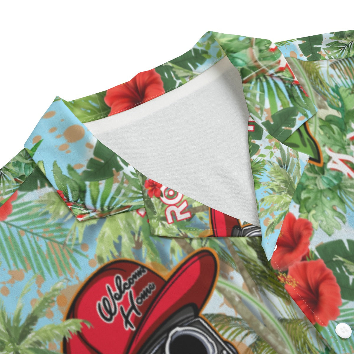 Roc House Island Men's Hawaiian Rayon Shirt