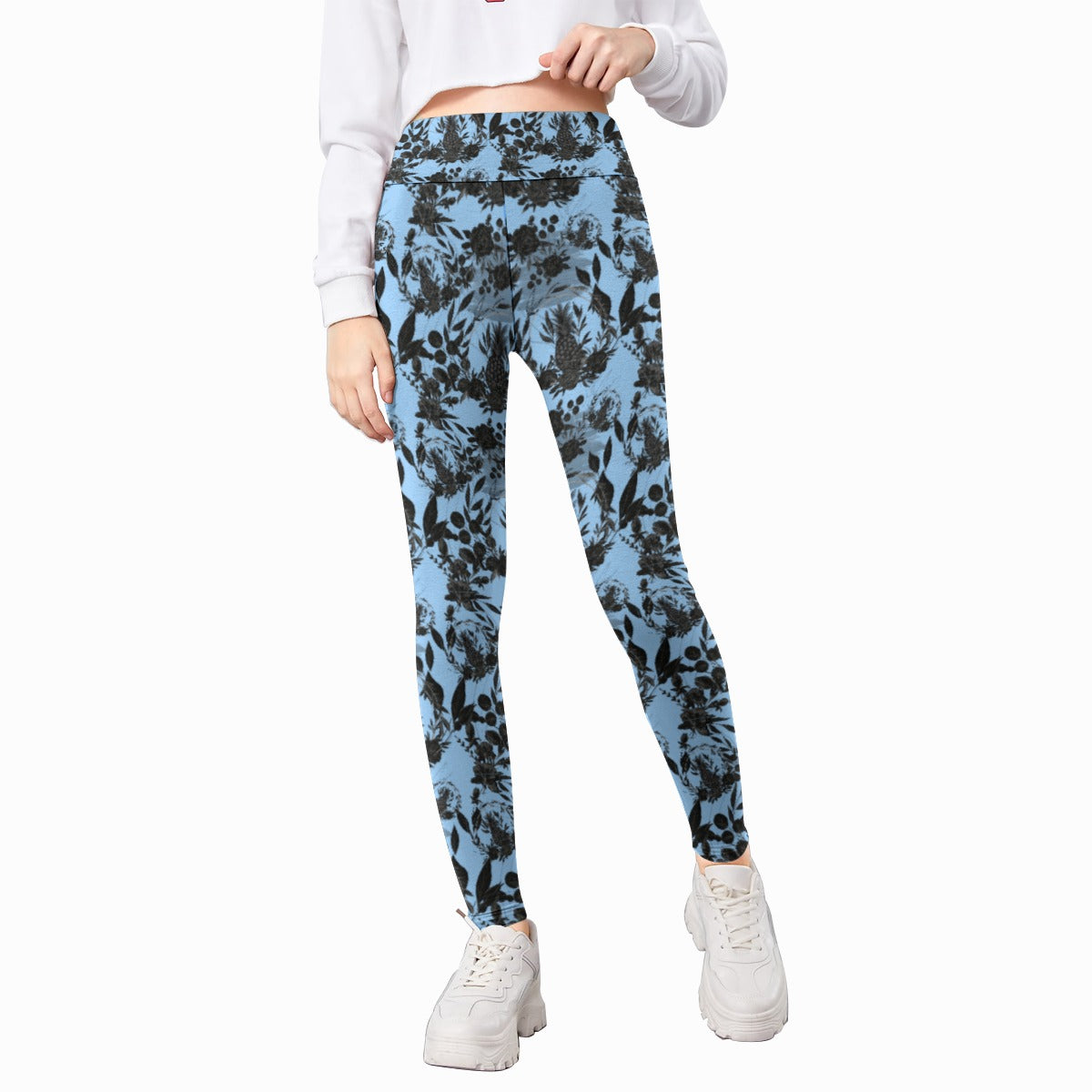 Dark Side Of Pineapples Kid's Leggings