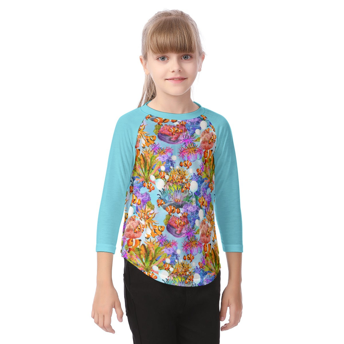 Where's Nemo Kid's O-neck Raglan Sleeve T-shirt