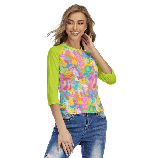 Gummy Bear Women's Raglan Sleeves T-shirts