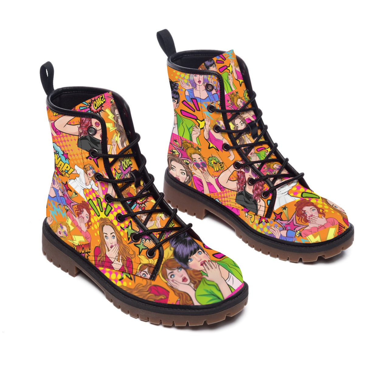 That's Shocking Women's Martin Short Boots