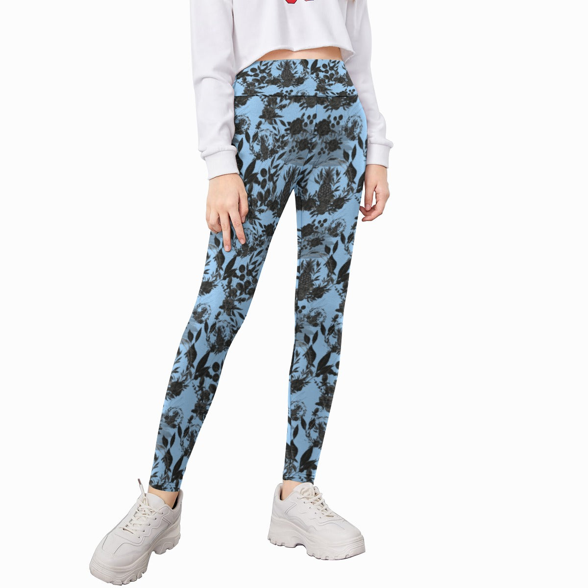 Dark Side Of Pineapples Kid's Leggings