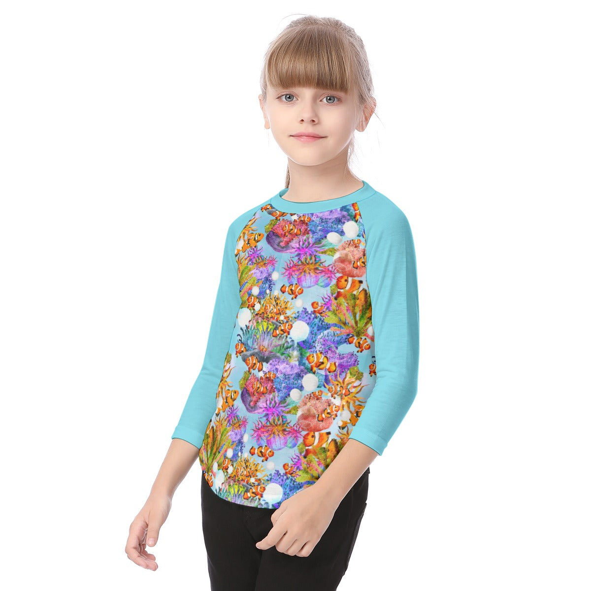 Where's Nemo Kid's O-neck Raglan Sleeve T-shirt
