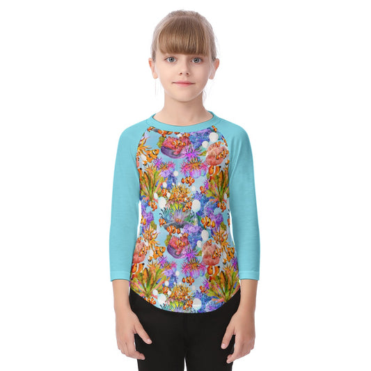 Where's Nemo Kid's O-neck Raglan Sleeve T-shirt